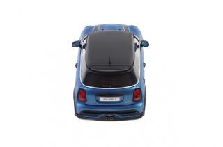MINI COOPER S BLUE 2021 OttOmobile 1:18 Resinemodell (Türen, Motorhaube... nicht zu öffnen!)